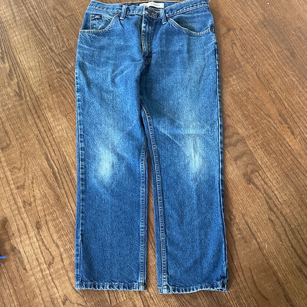 Lee Men's Straight Blue Jeans